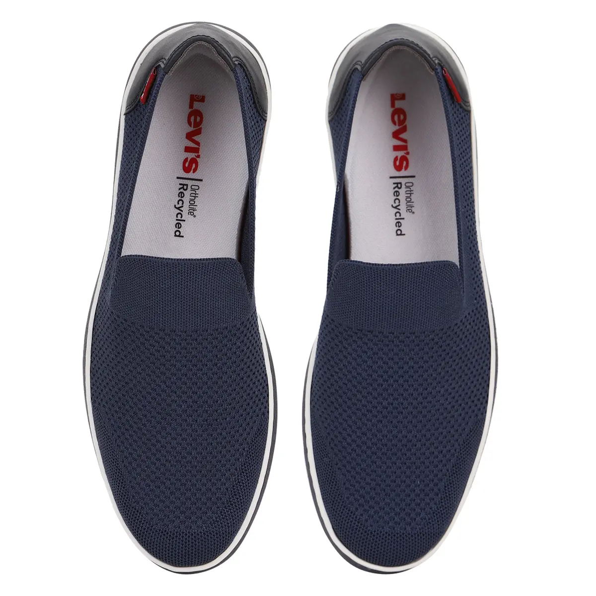 Men's Blue Solid Slip-On Sneaker 3
