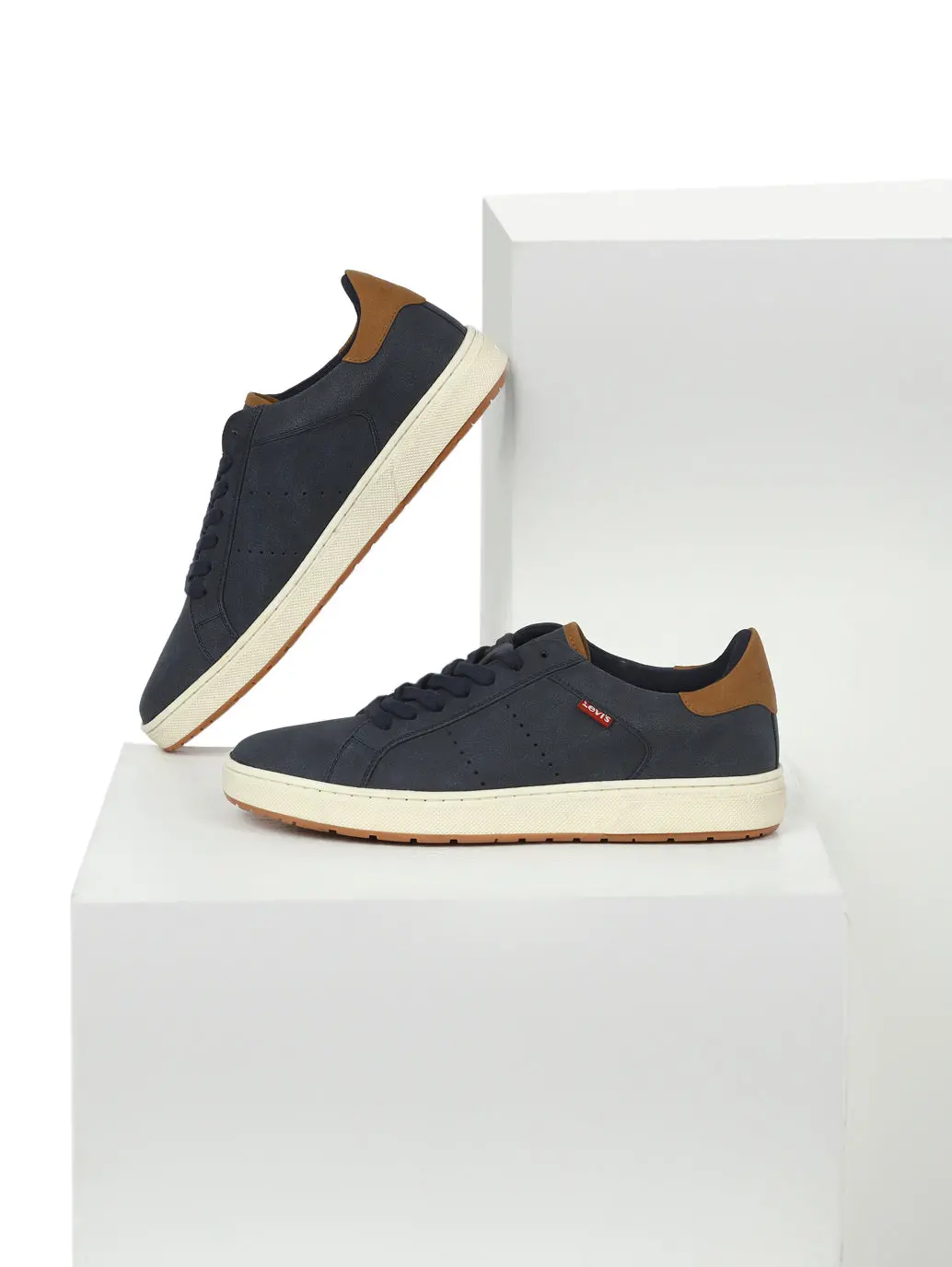 Men's Piper Navy Casual Shoes 1