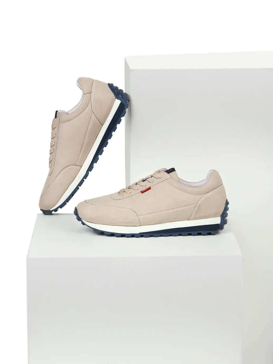 Men's Beige Casual Shoes 1