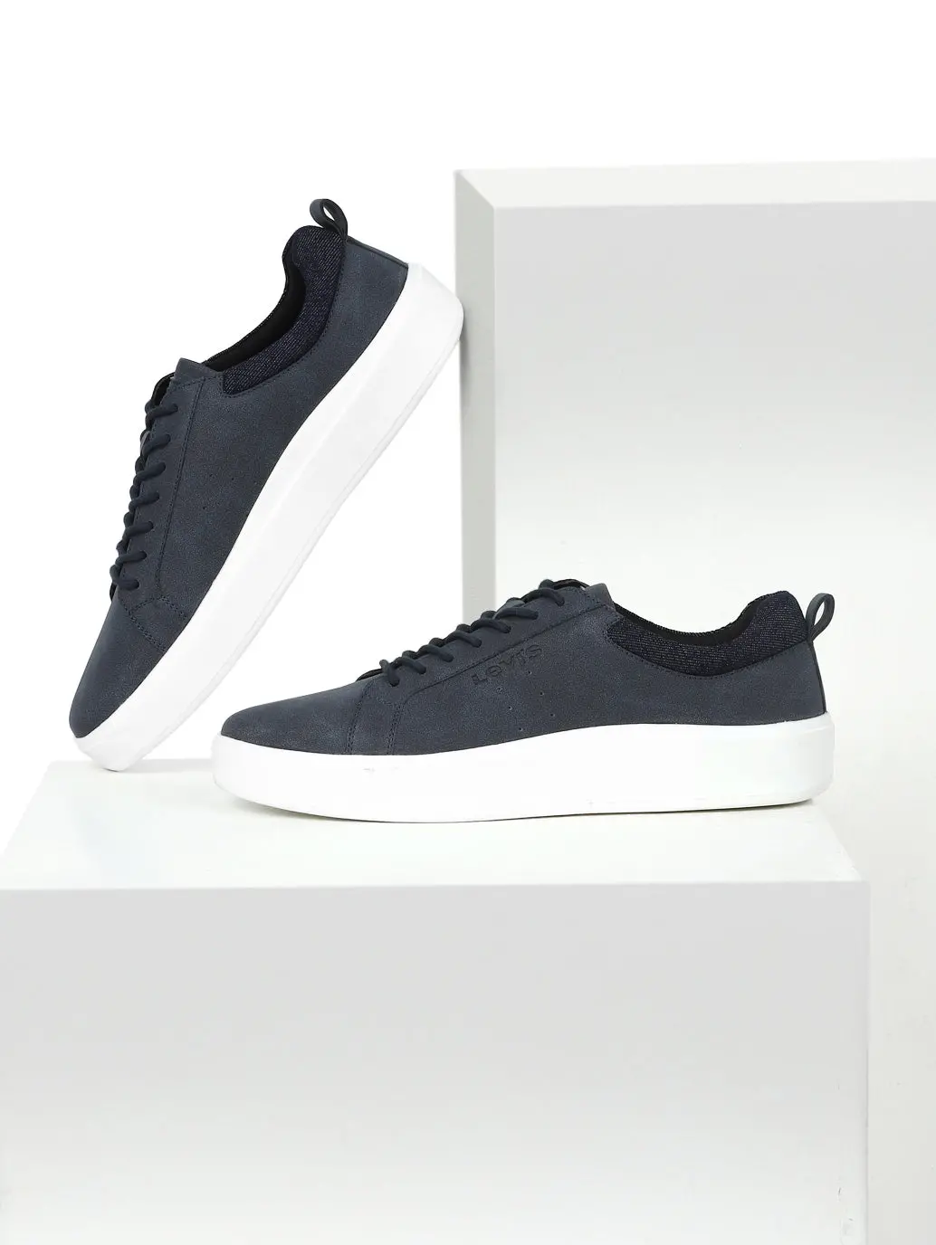 Men's Navy Casual Shoes 1
