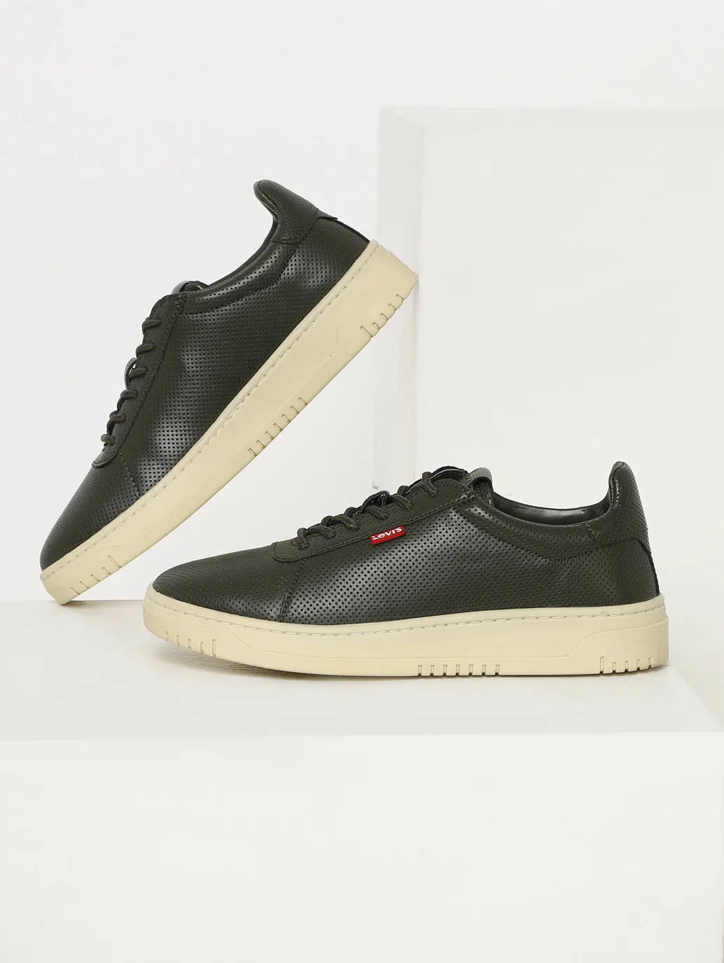 Men's Wanderer Olive Casual Shoes 1