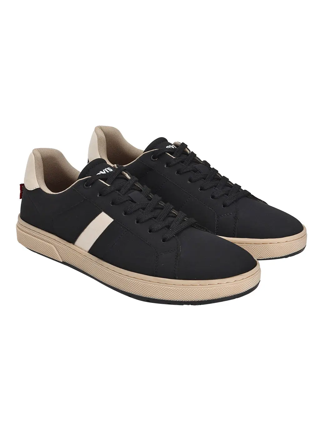 Men's Black Colorblock Sneakers 1