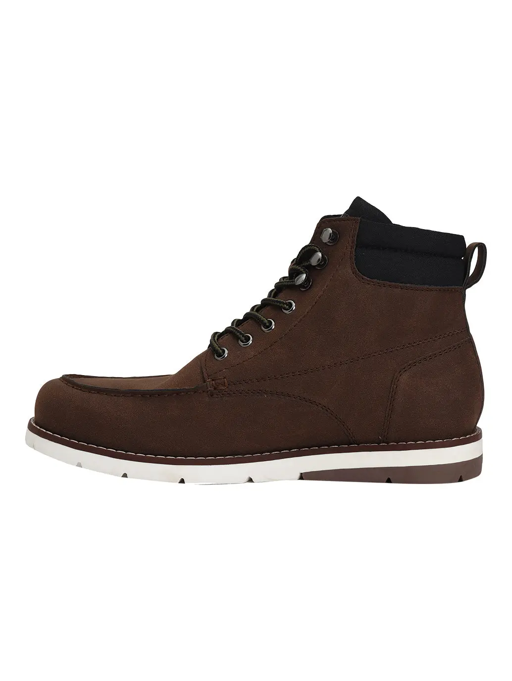 Men's Brown Solid Boots 2