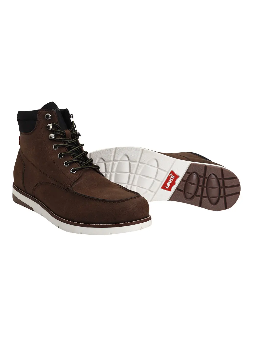 Men's Brown Solid Boots 3