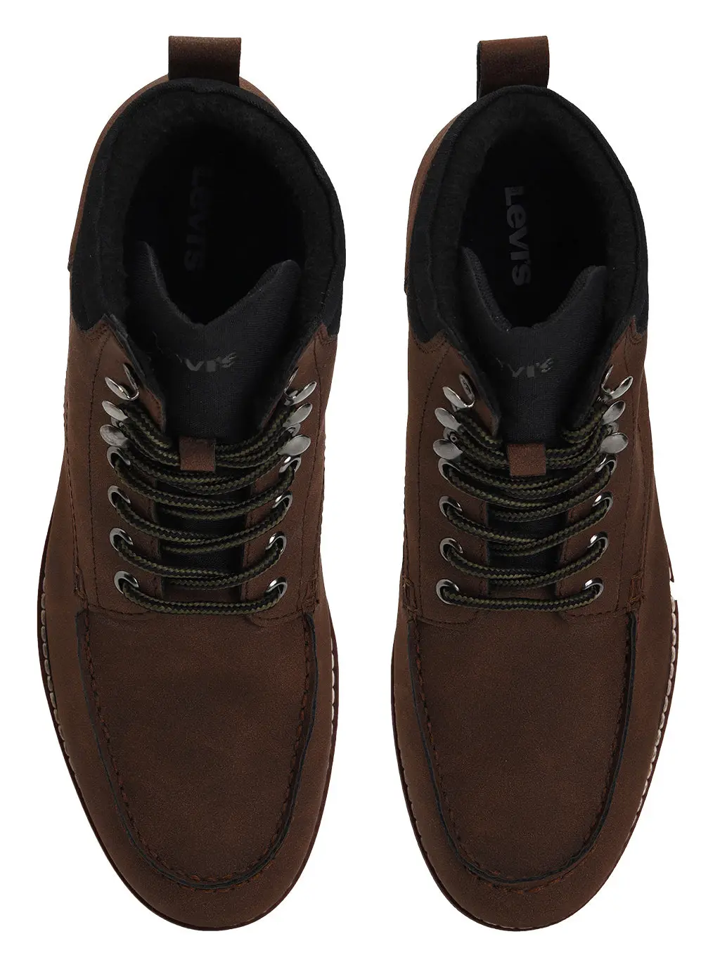 Men's Brown Solid Boots 4