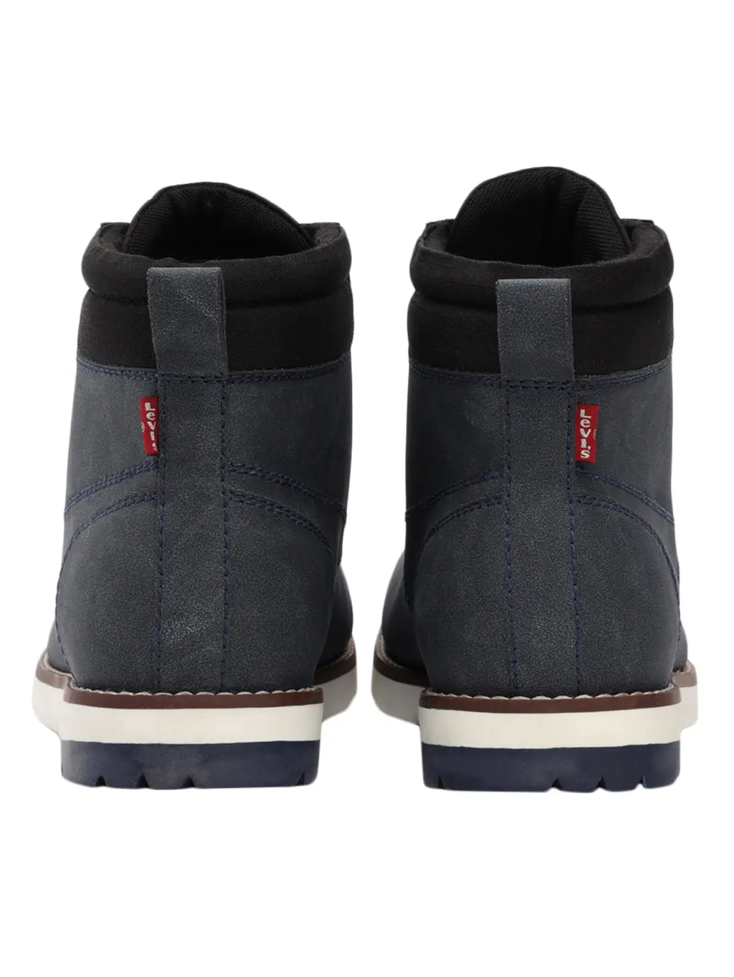 Men's Blue Solid Boots 5