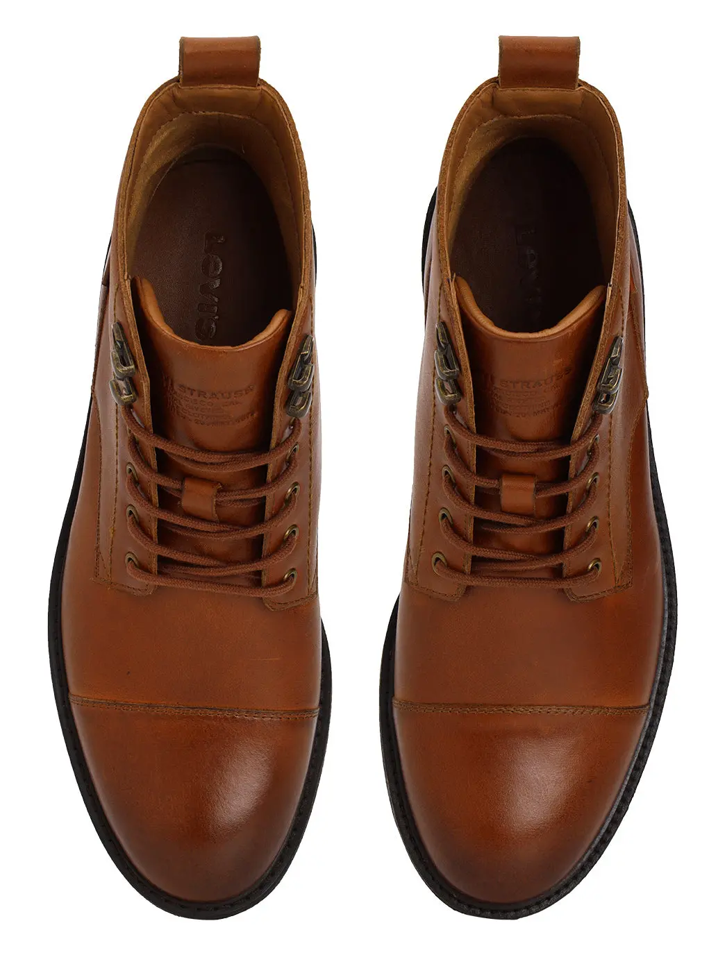 Men's Brown Solid Boots 4