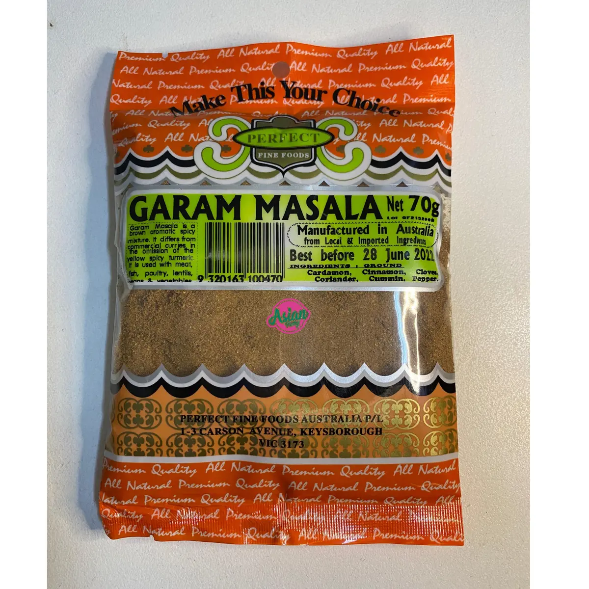 Perfect Fine Foods Garam Masala 70G 1