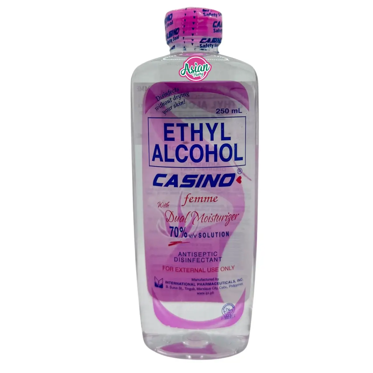 Casino Ethyl Alcohol Femme 70% With Dual Moisturizer 250Ml 1