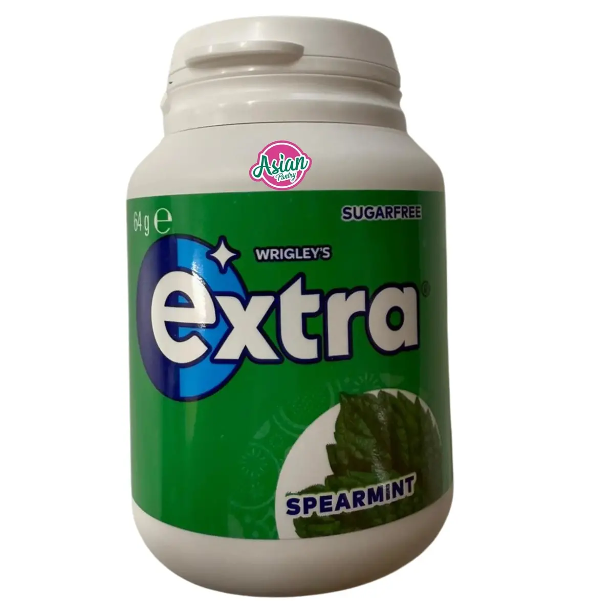 Wrigley's Extra Bottle Sugarfree Spearmint 64G (Bbd:07/2025) 2