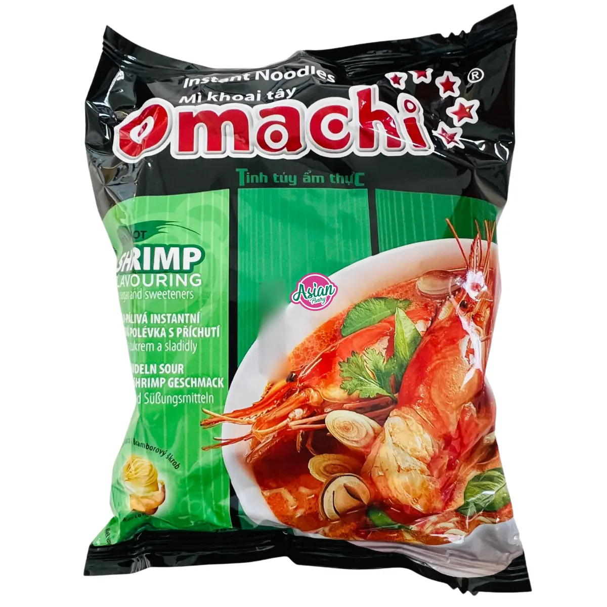 Omachi Noodles Shrimp Flavour 79G 1