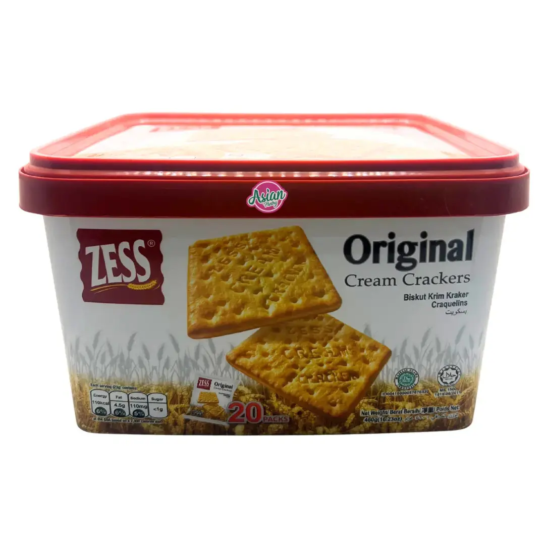 Zess Original Cream Crackers (Tub) 460G 1