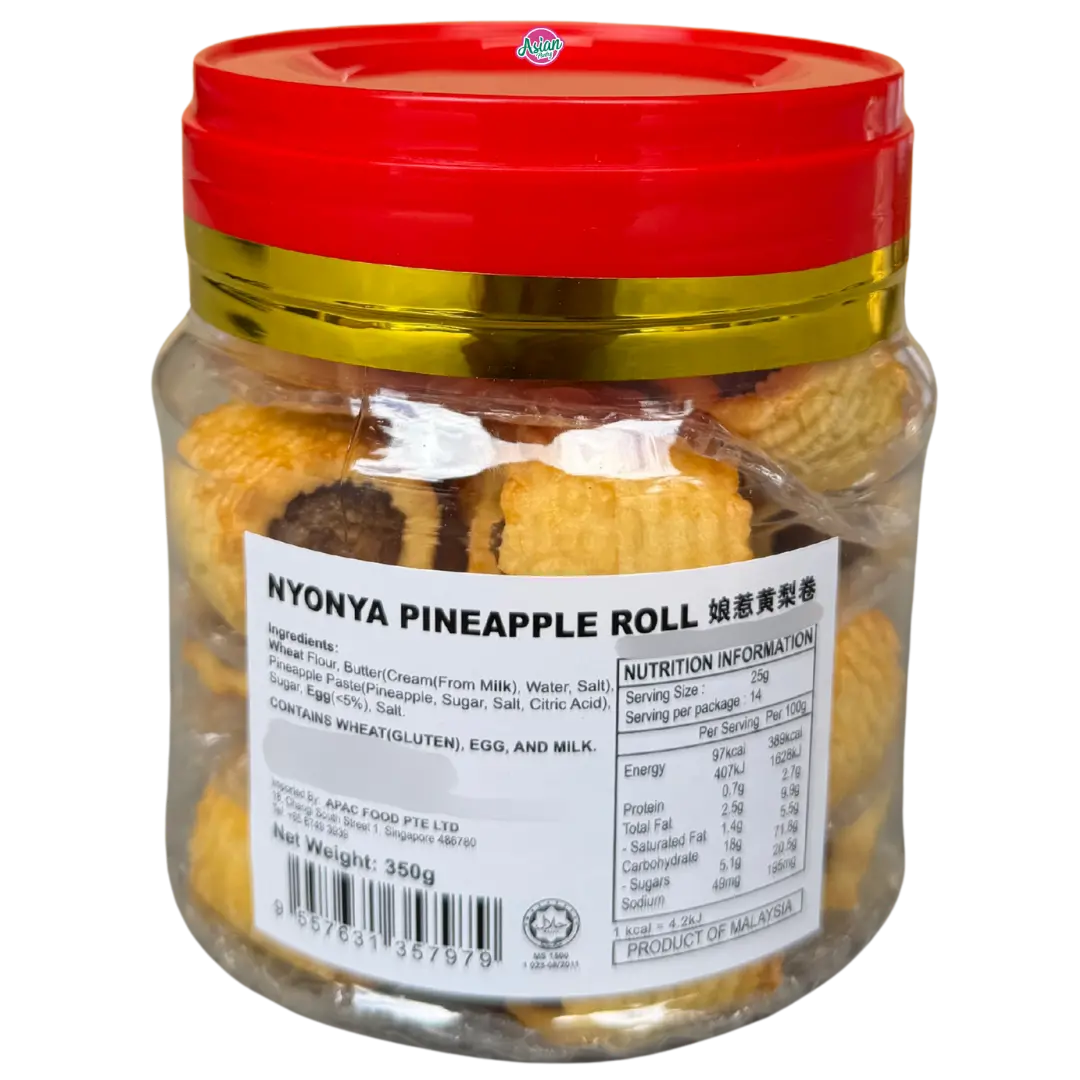 Delyco Nyonya Pineapple Roll 350G 2