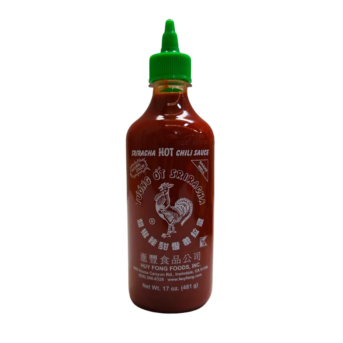 Huy Fong Sriracha Hot Chilli Sauce 481G 1