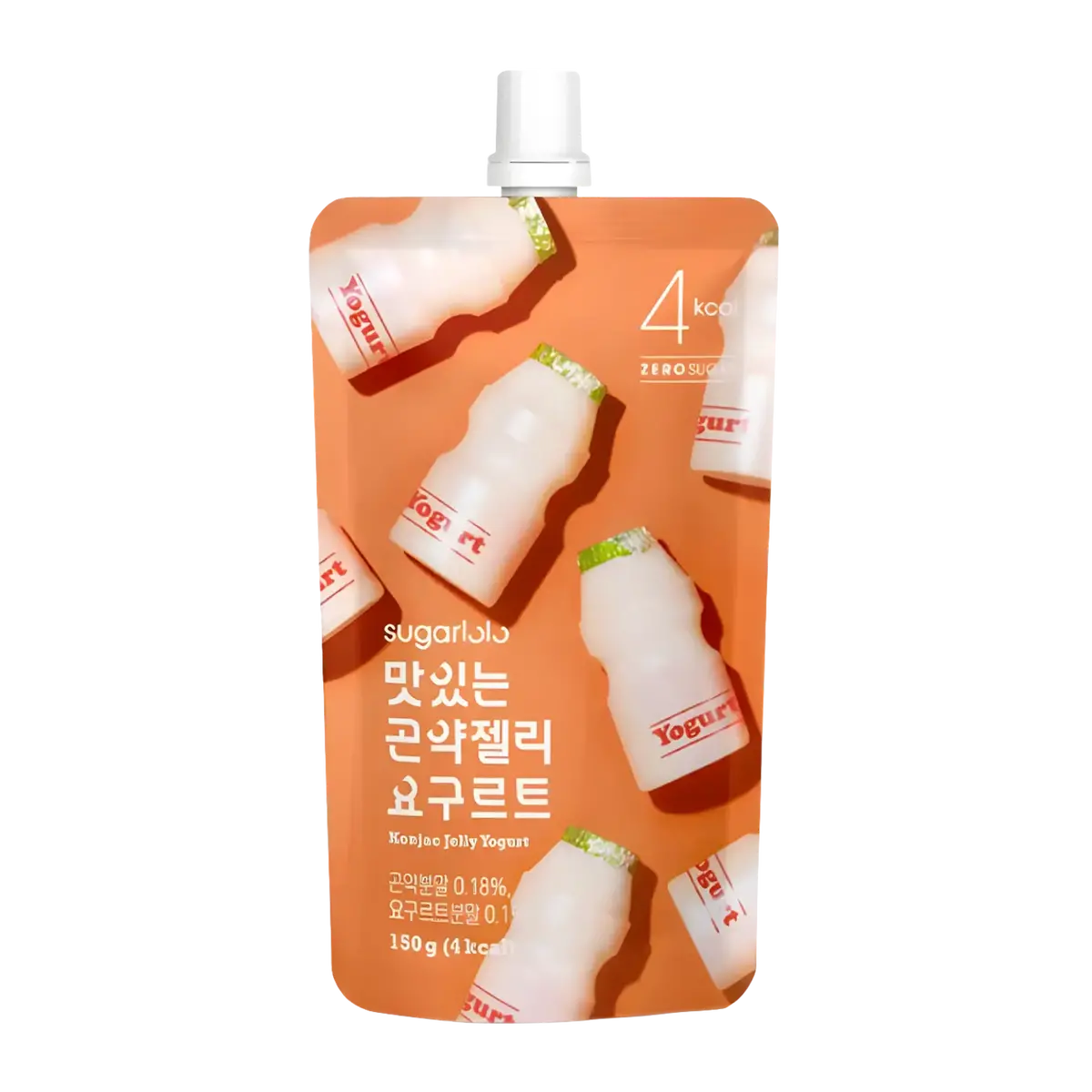 Sugarlolo Konjac Jelly Yoghurt Zero Sugar 150G 1