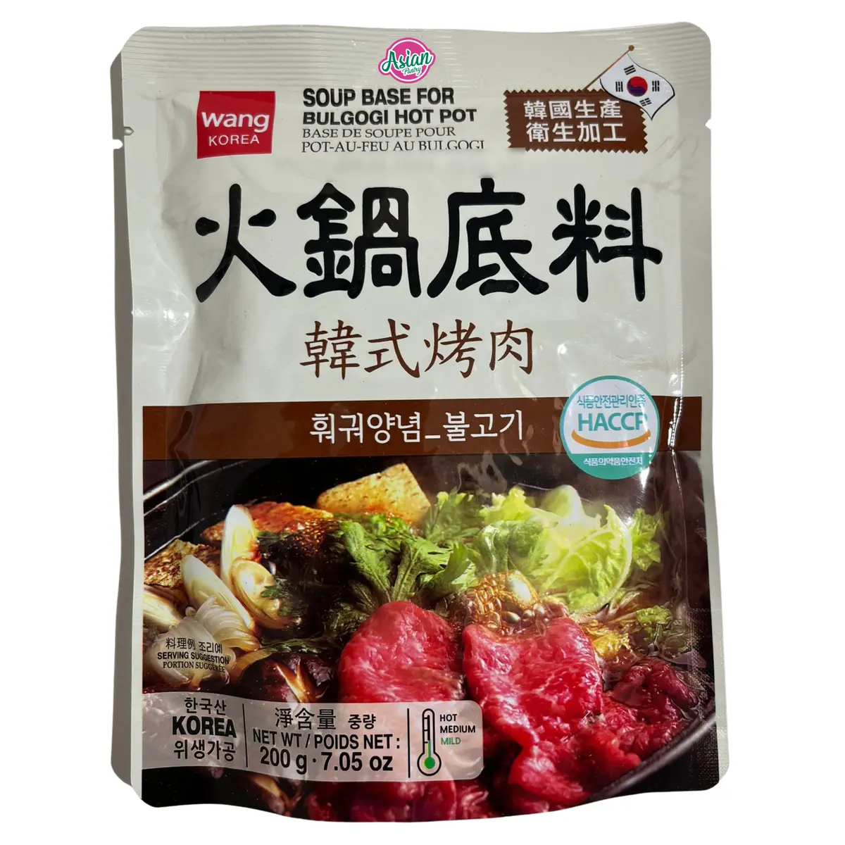 Wang Soup Base For Bulgogi Hot Pot 200G 1