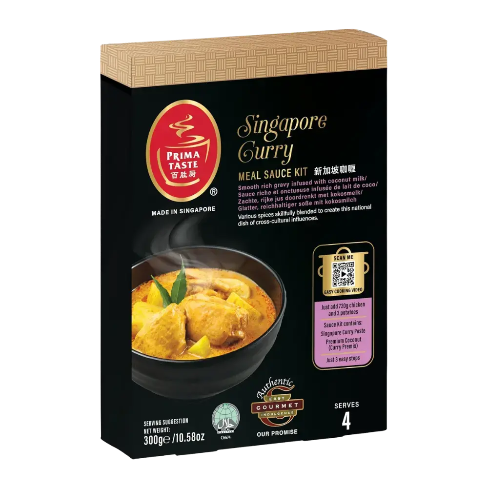 Prima Taste Singapore Curry Meal Sauce Kit 300G 1