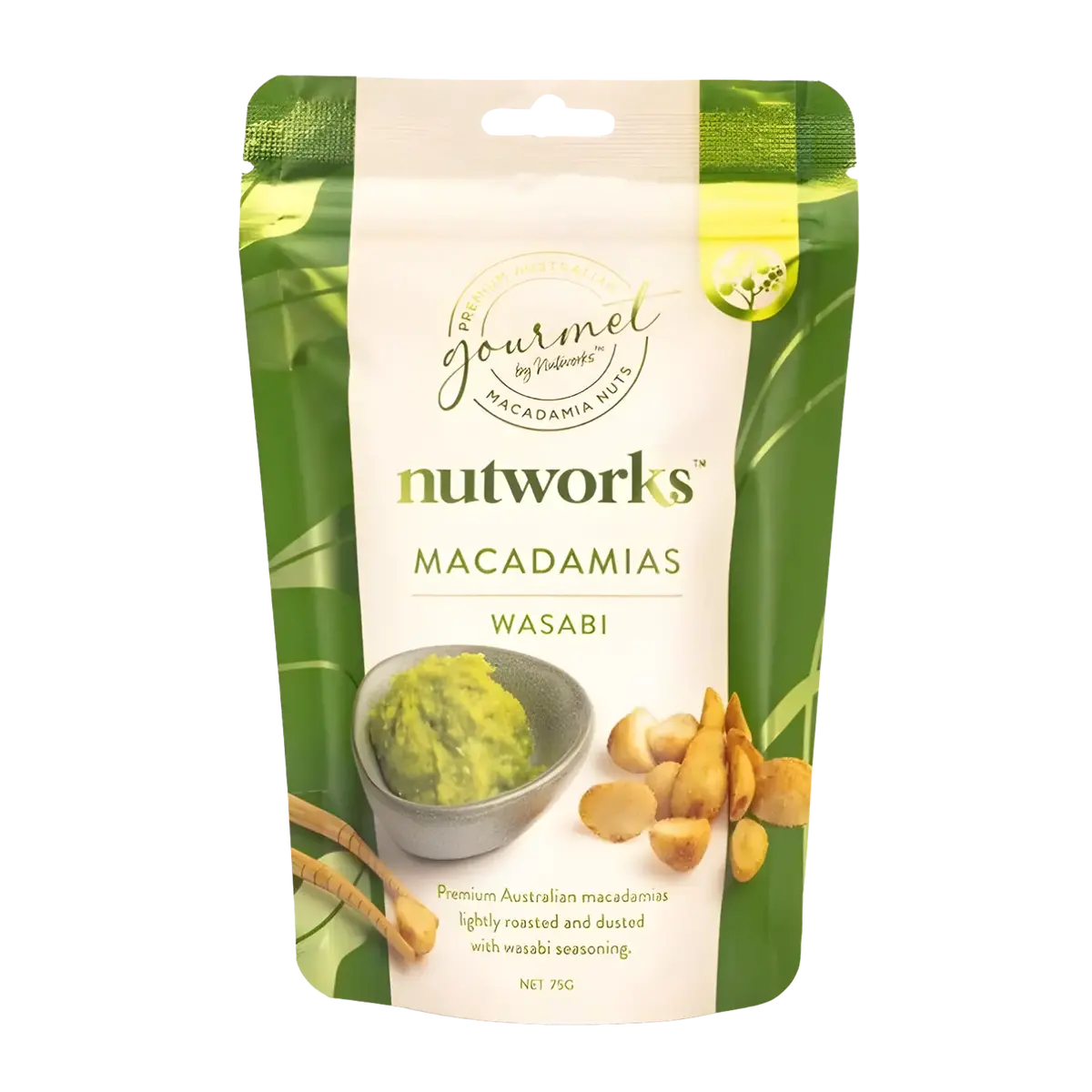 Nutworks Wasabi Macadamias 75G 1