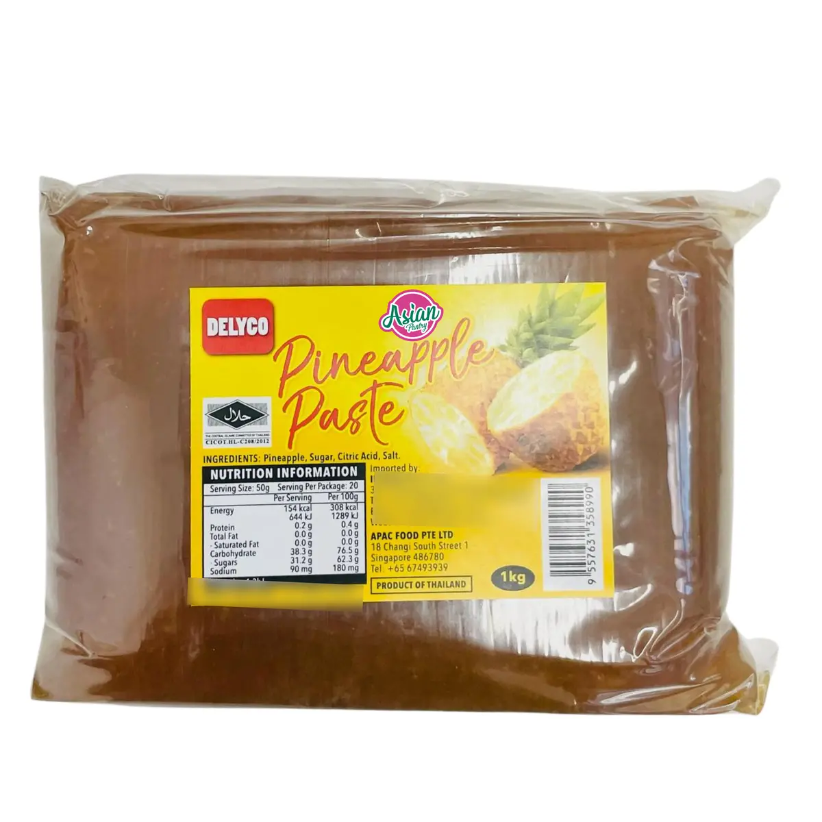 Delyco Pineapple Paste 1Kg 1