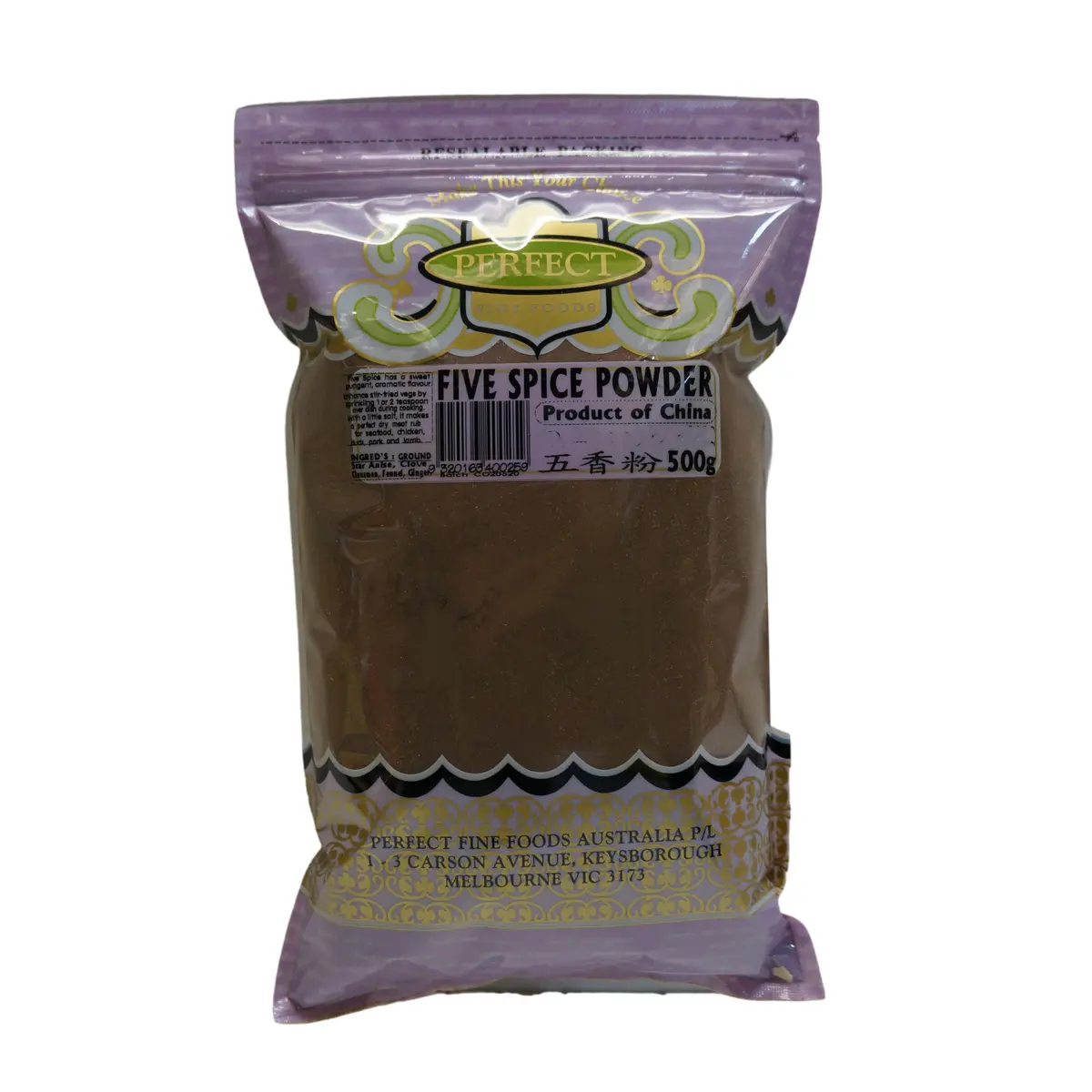 Perfect Fine Foods Five Spice Powder 500G 1
