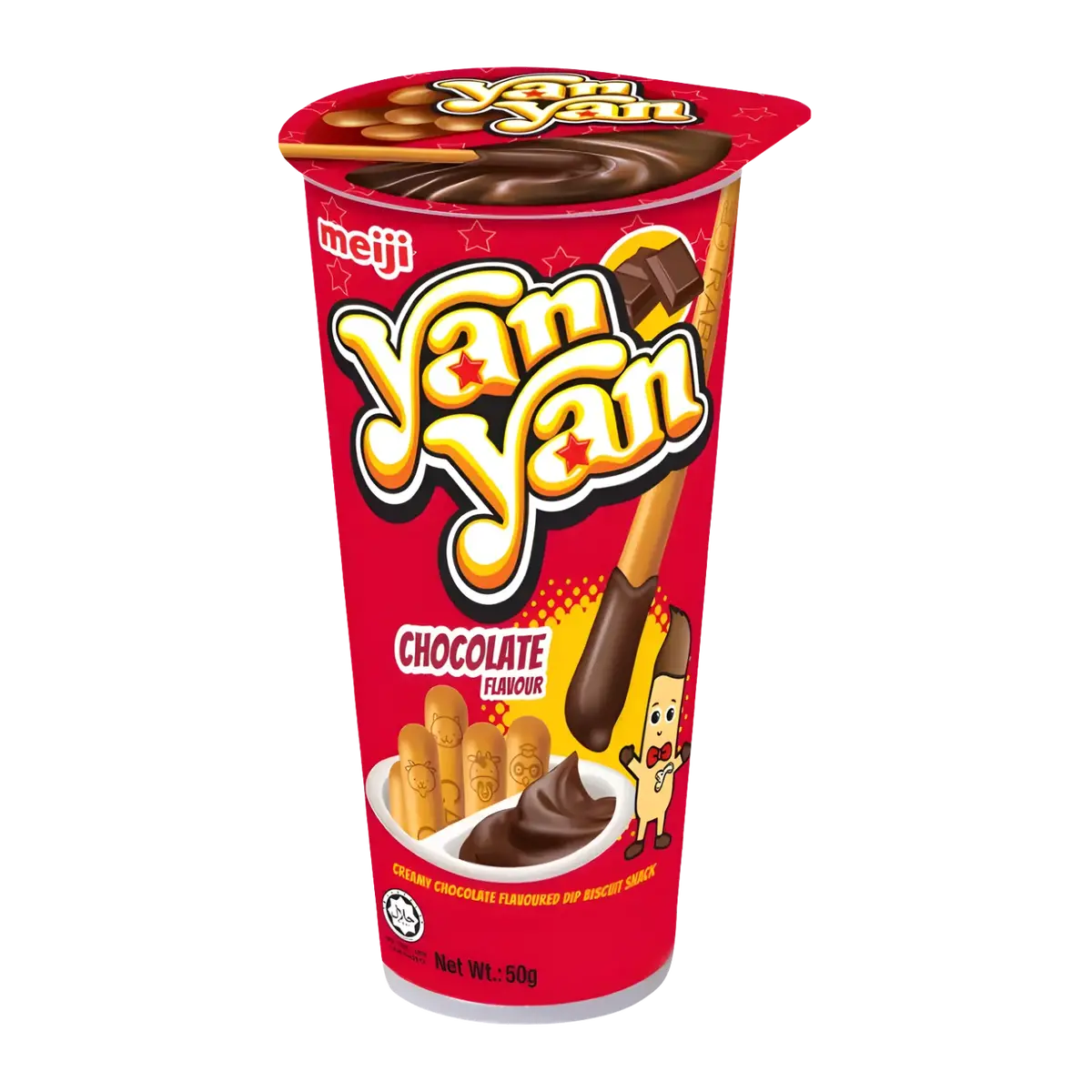 Meiji Yan Yan Chocolate Dip 50G 1