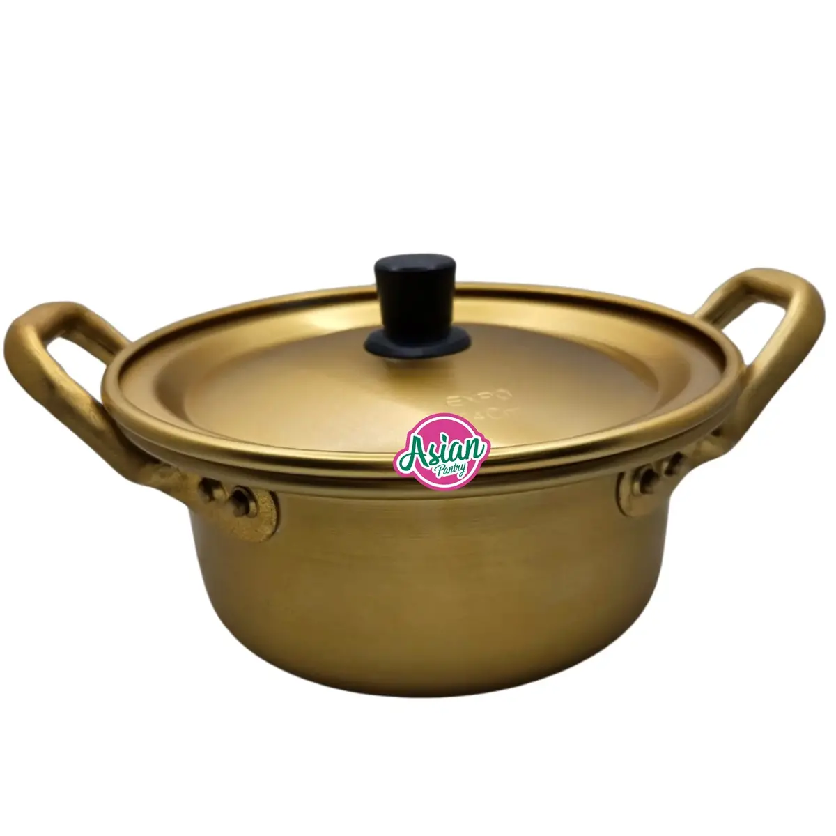 Kaesung Dong-Suh Aluminum Korea Yellow Handle Pot 14Cm (Golden Ramen Pot) 1