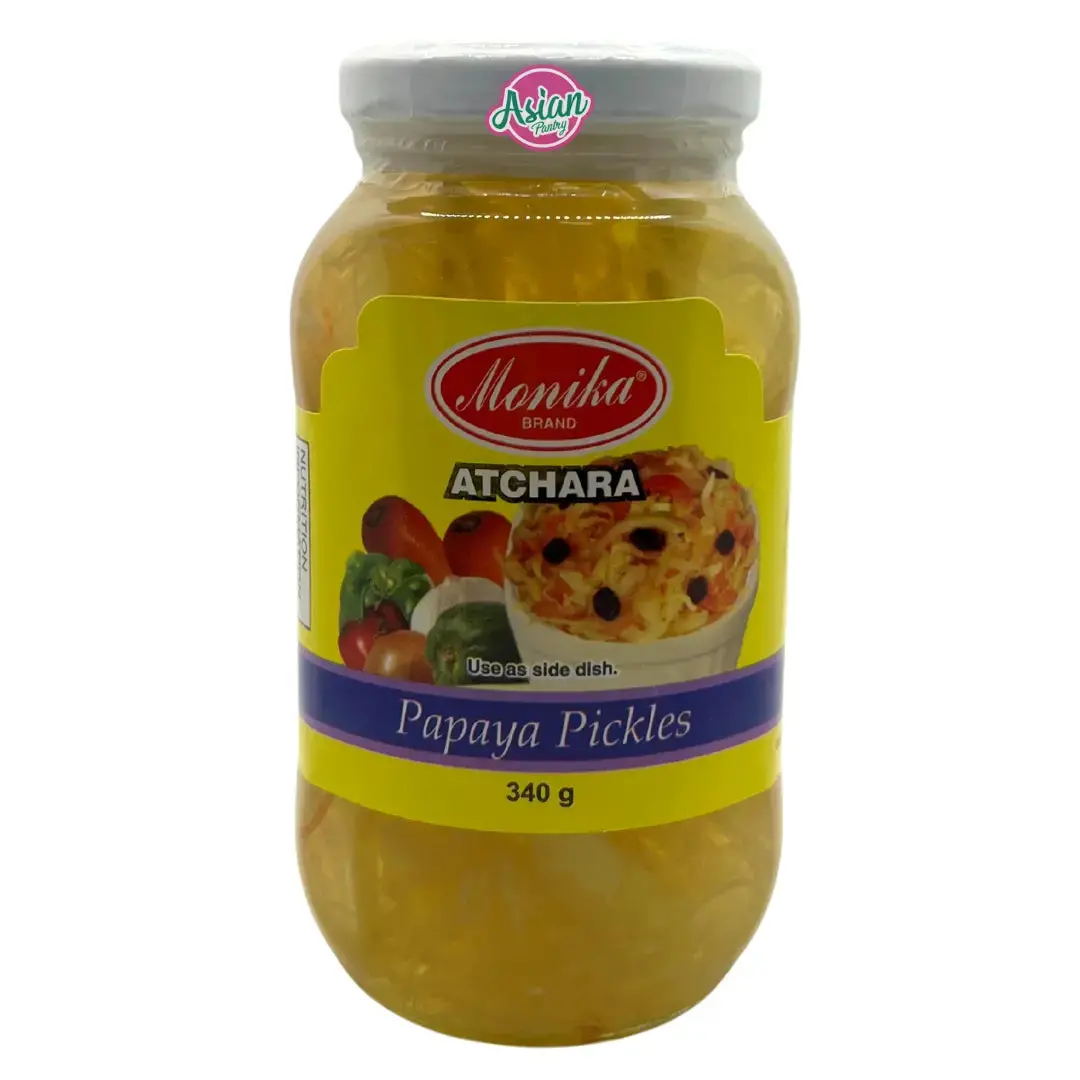 Monika Brand Pickled Papaya (Atchara) 340G 1