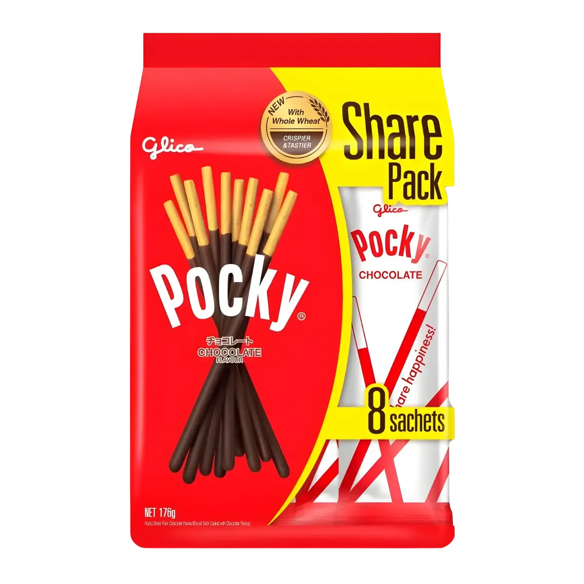 Glico Pocky Chocolate Family Pack 176G 1