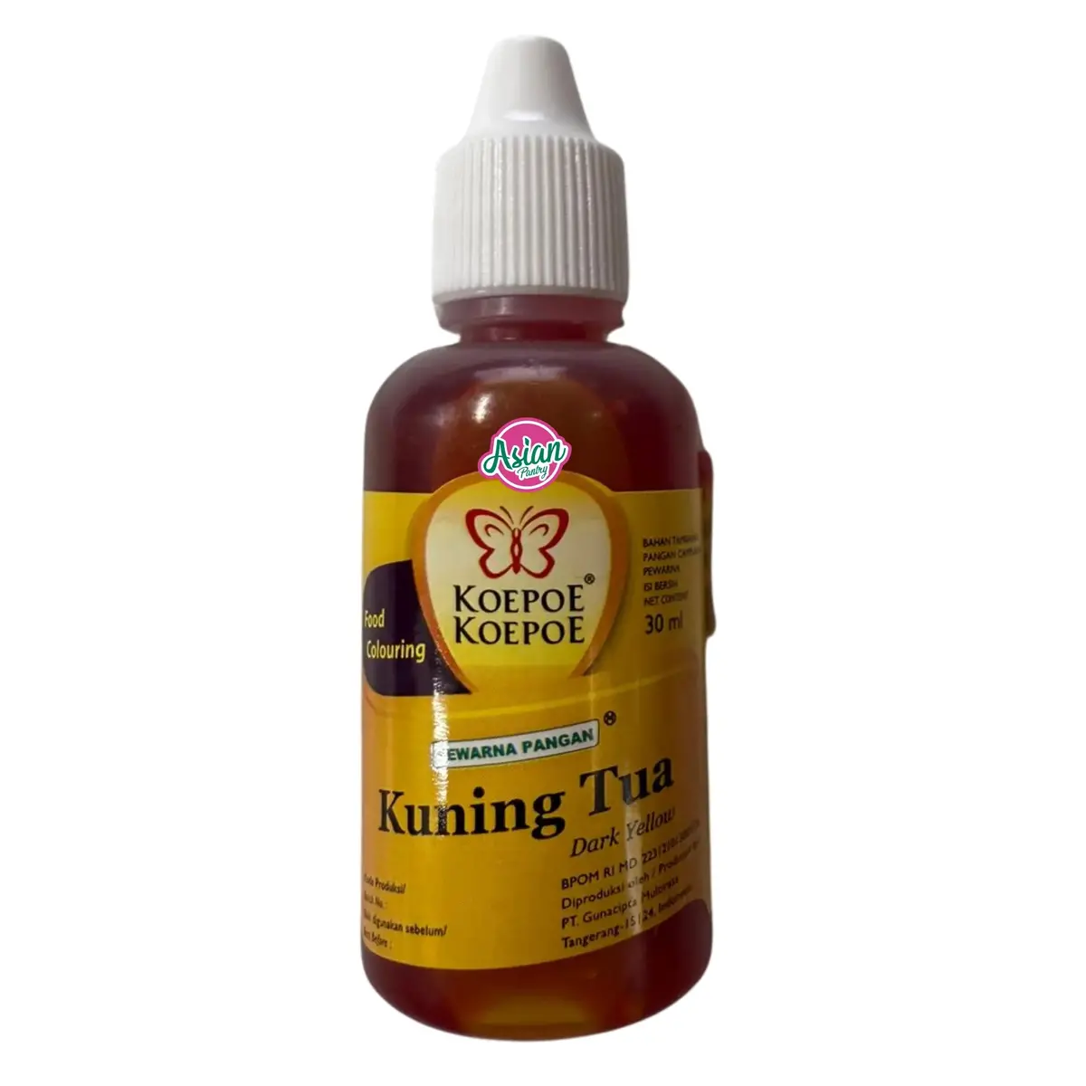 Koepoe Koepoe Food Colouring - Dark  Yellow/Kuning Tua 30Ml 1
