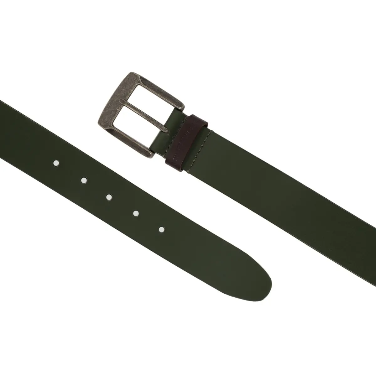 Men's Green Solid Belt 2