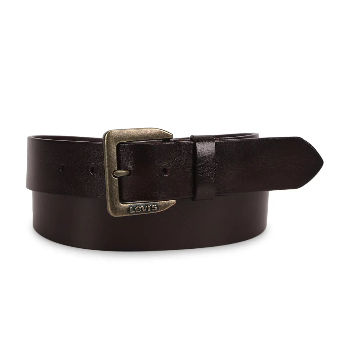 Men's Brown Solid Belt 1