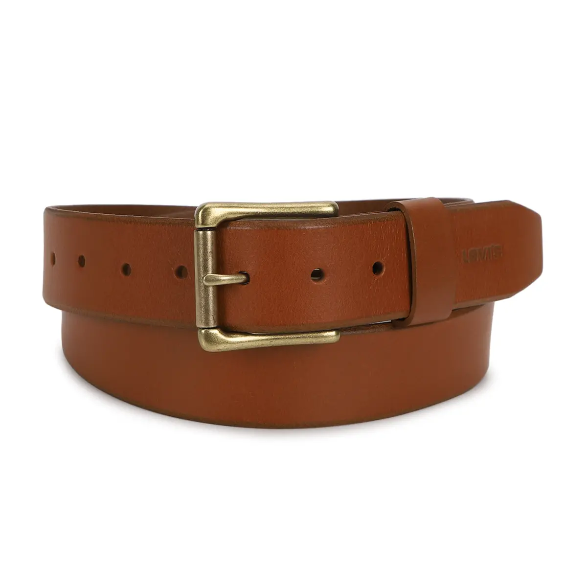 Men's Brown Solid Belt 1