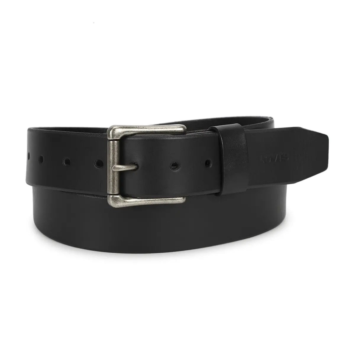 Men's Black Solid Belt 1