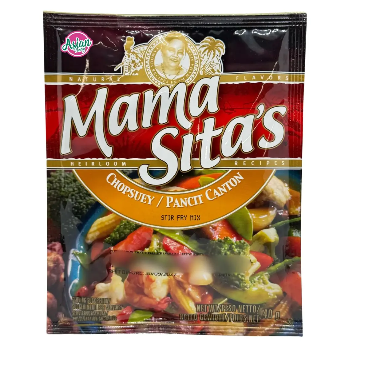 Mama Sita's Stir Fry (Chopsuey/Pancit Canton) Mix 40G 1