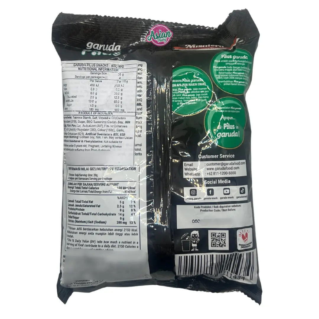 Garuda Pilus Roasted Beef Flavour 80G 2