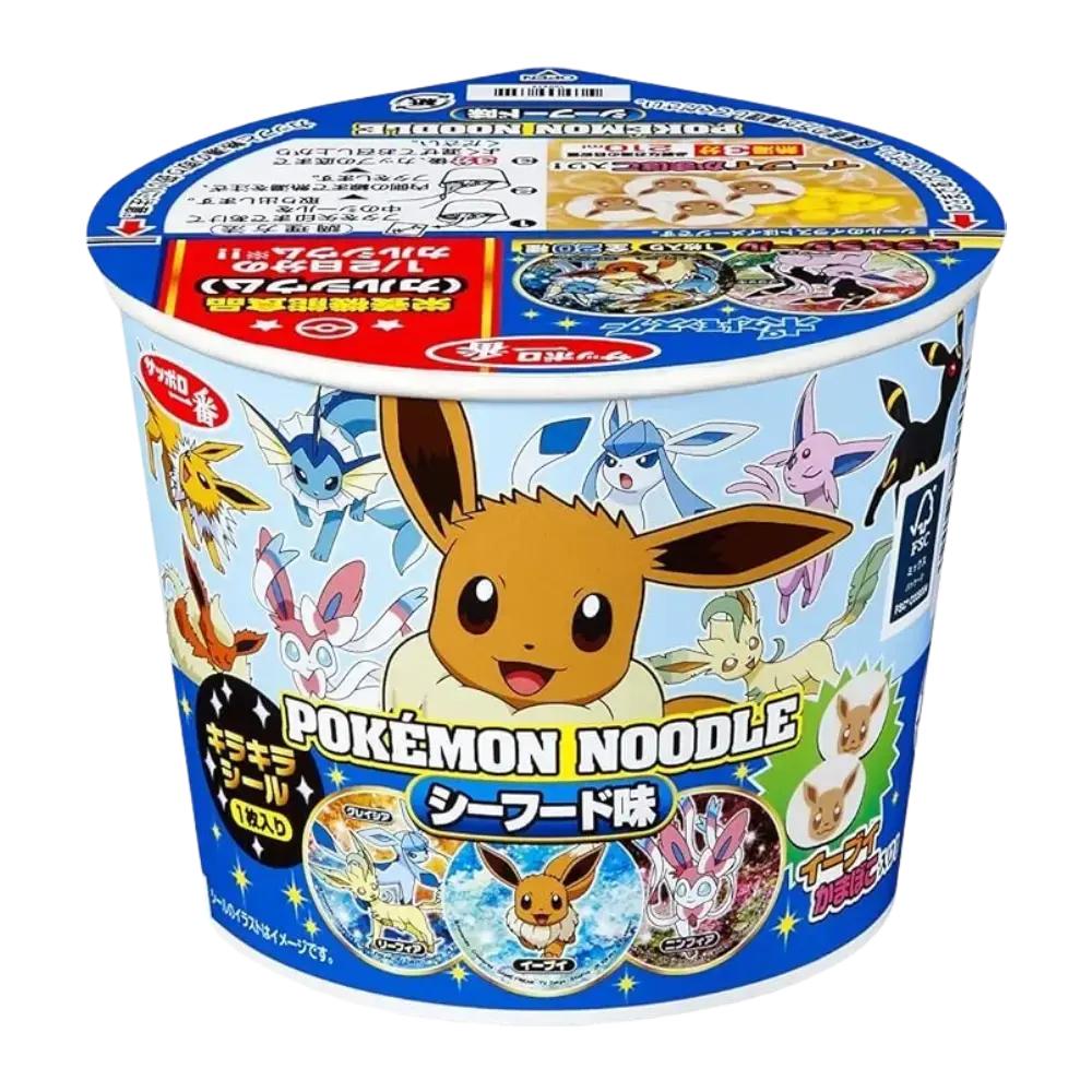 Sapporo Ichiban Pokemon Seafood Noodle 38G 1