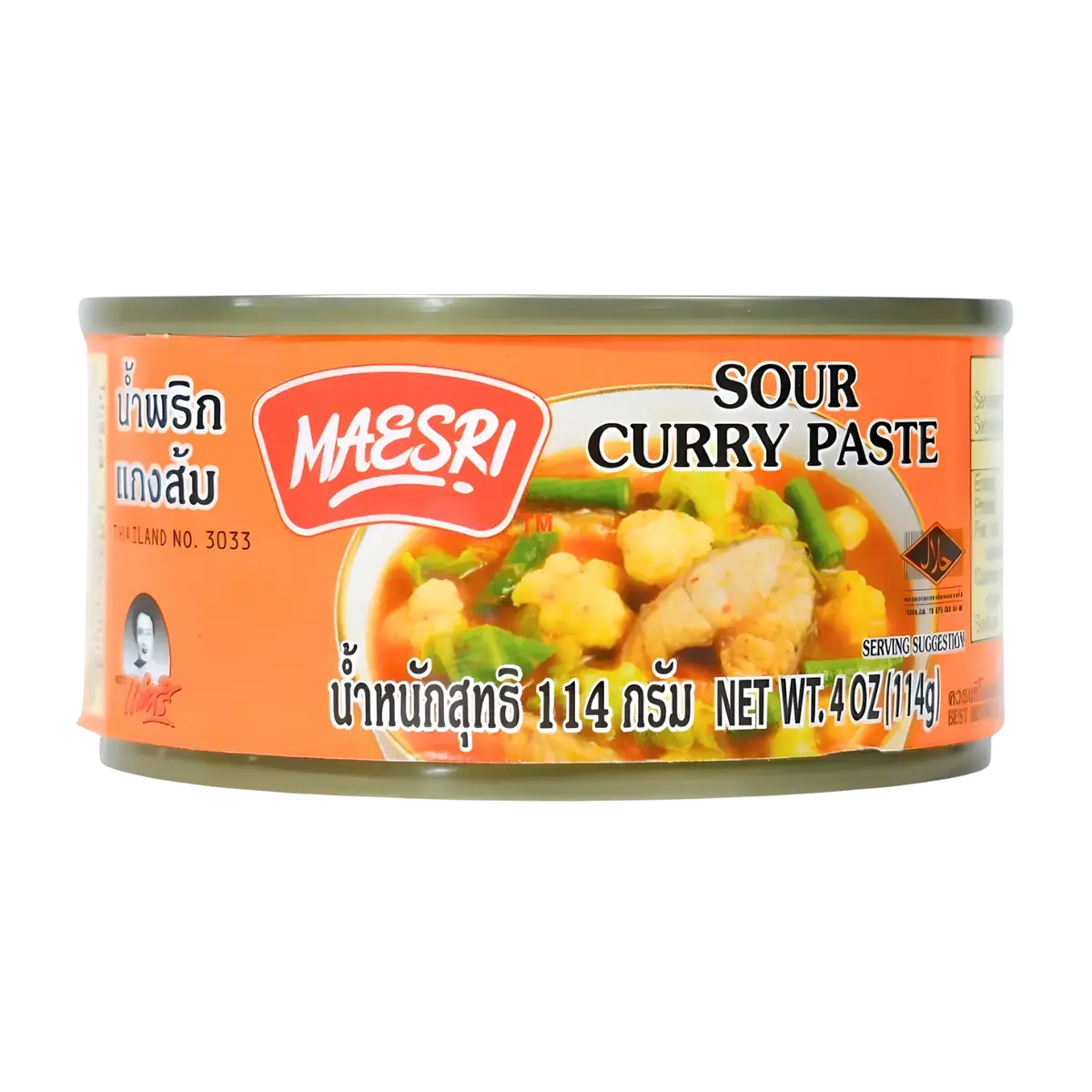 Maesri Sour Curry Paste 114G 1