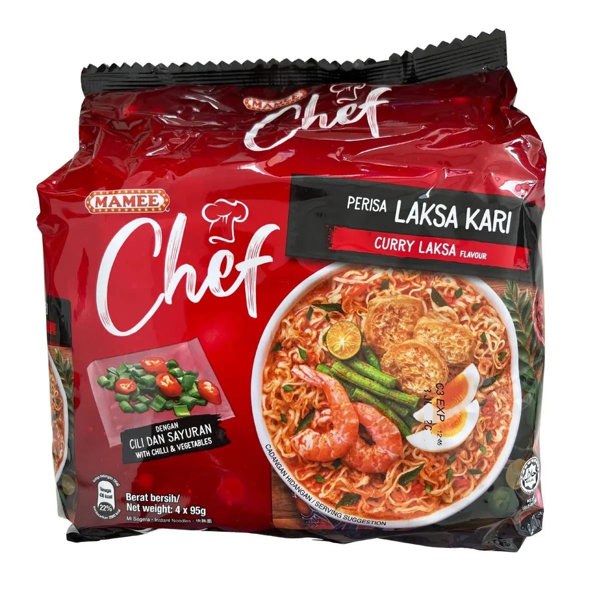 Mamee Chef Curry Laksa 1