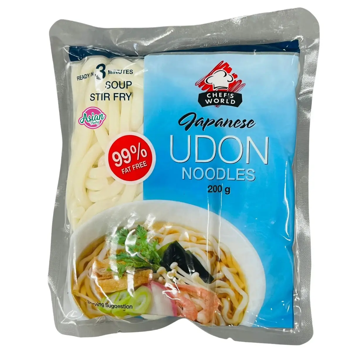 Chef's World Udon Noodles 200G 1