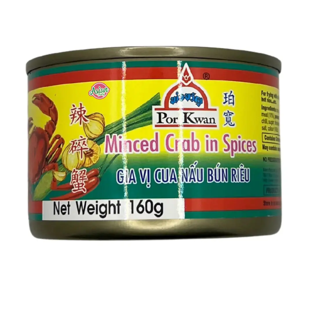 Por Kwan Minced Crab In Spices 160G 1