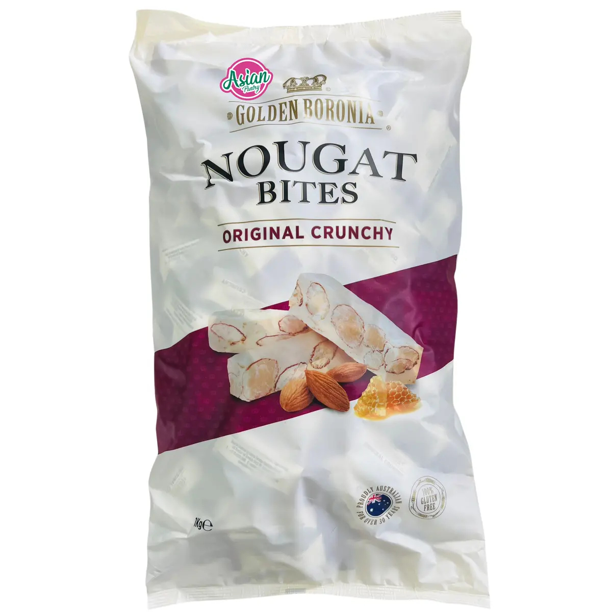 Golden Boronia Nougat Original Crunchy 1000G 2