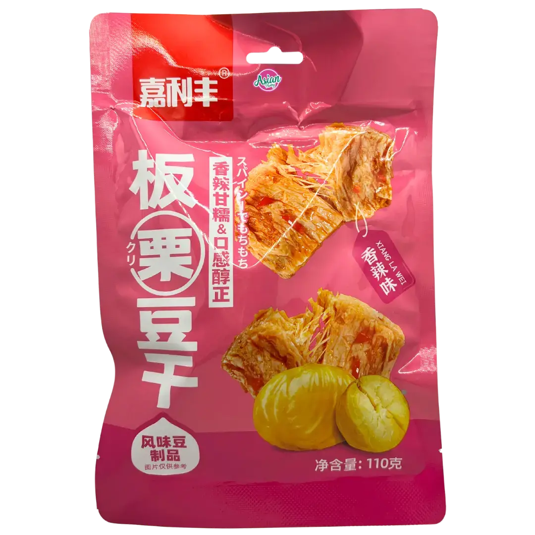 Jia Li Feng Chestnut Tofu Snack (Bbq Flavour) 110G 1