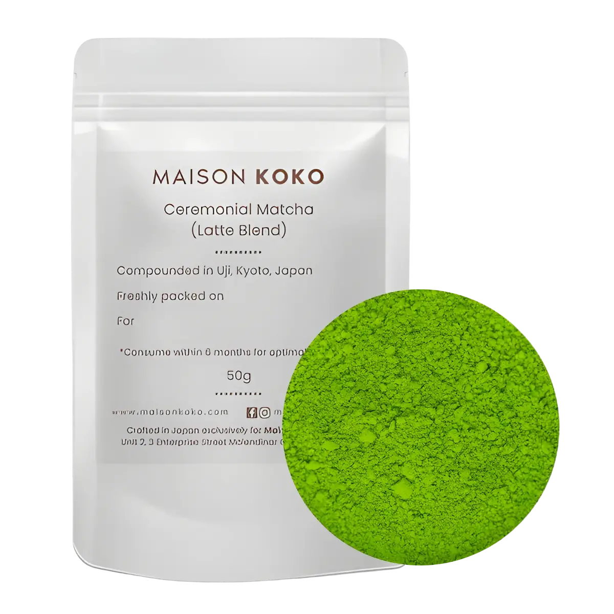 Maison Koko Ceremonial Matcha (Latte Blend) 50G 1