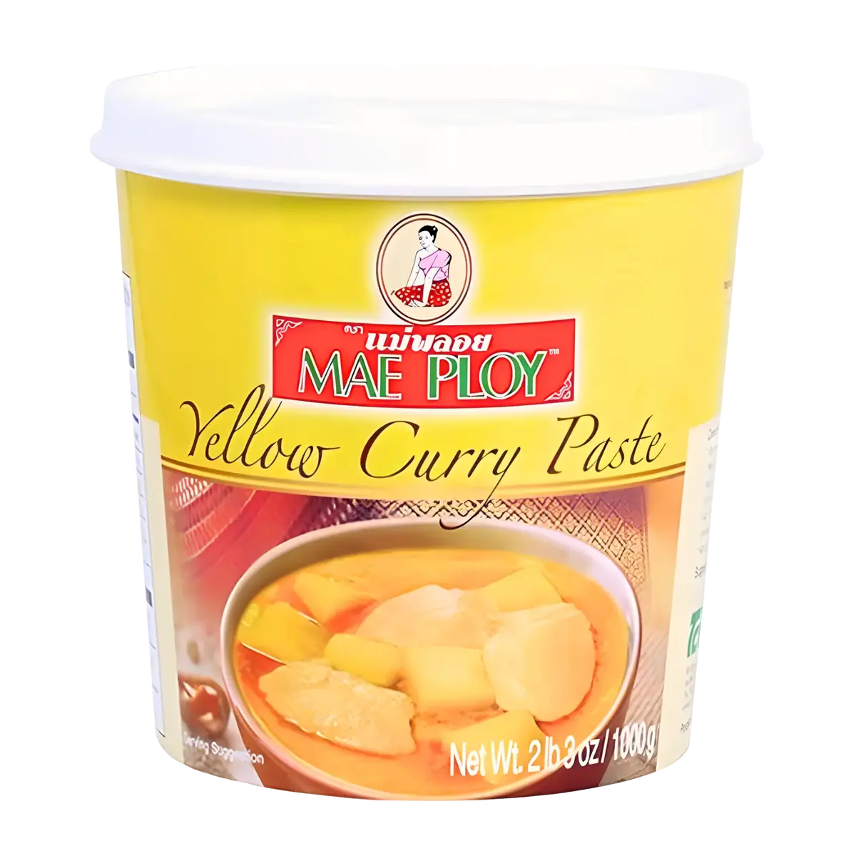 Mae Ploy Yellow Curry Paste 1Kg 1