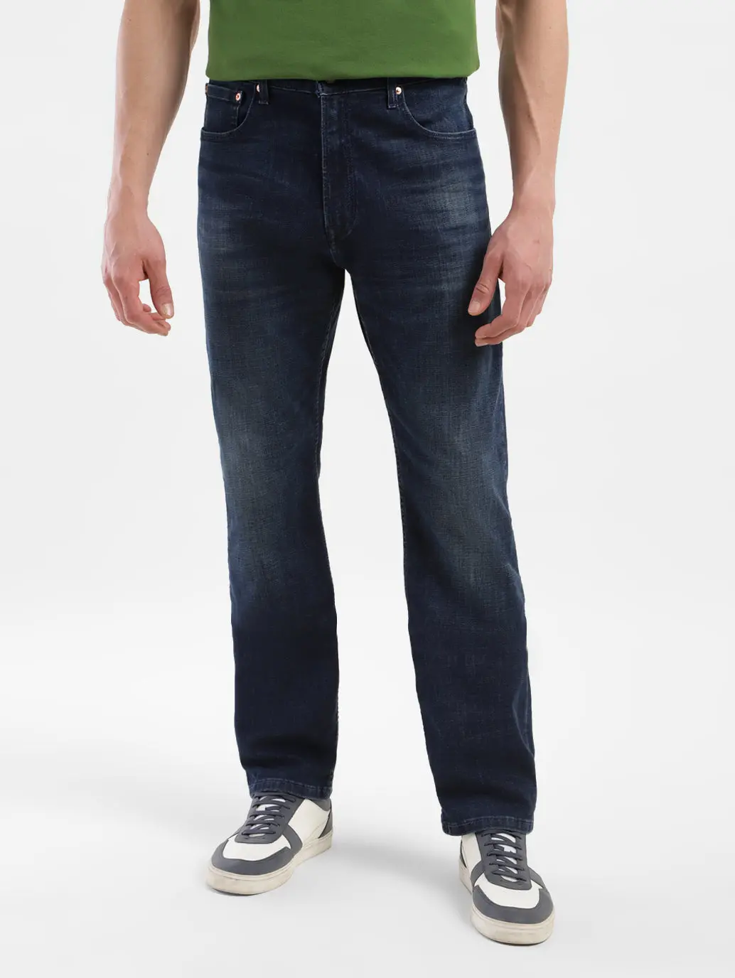 Men's 551 Blue Loose Fit Mid Rise Jeans 1
