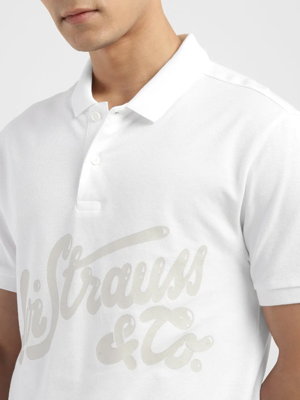 Men's Brand Logo Polo T-Shirt 5