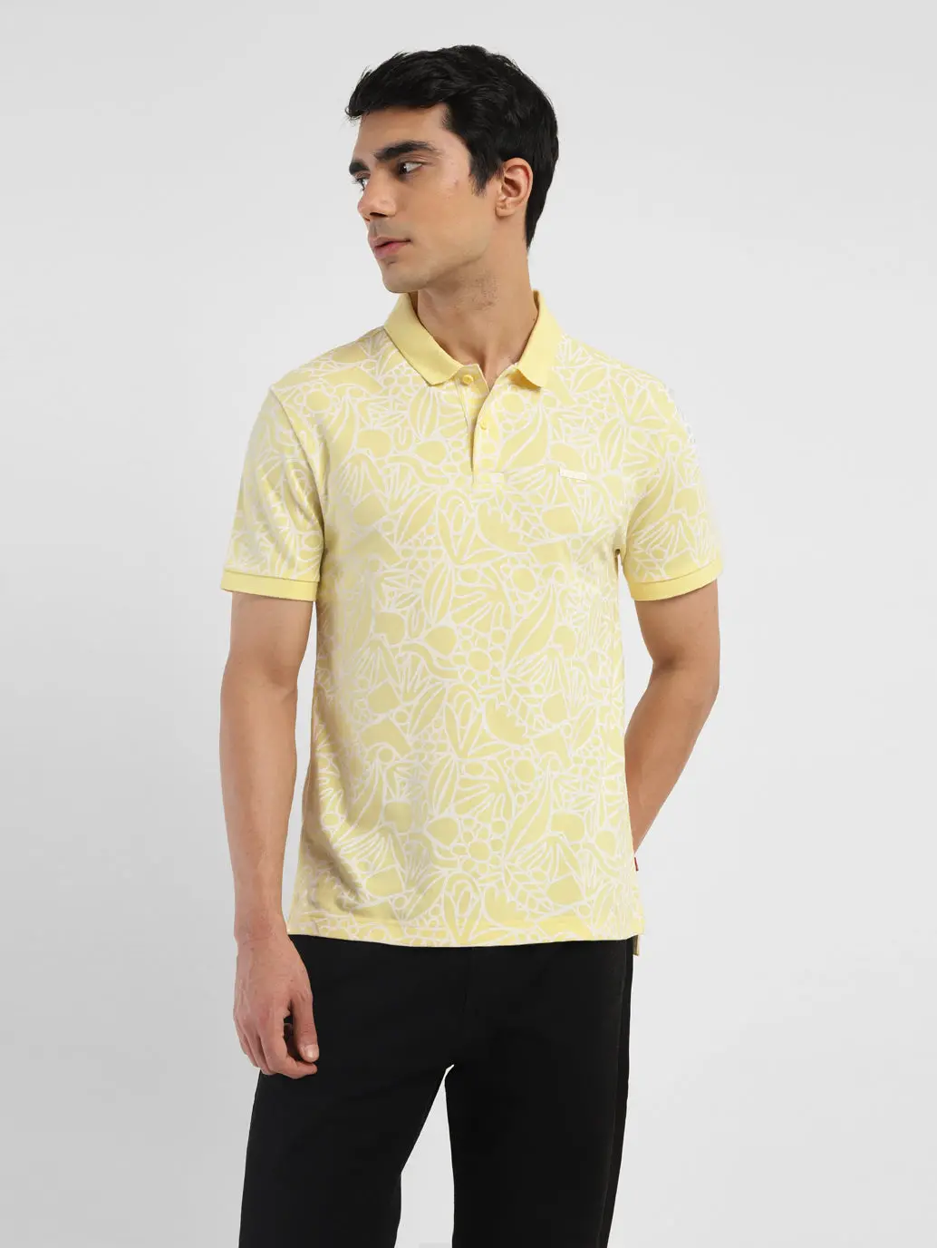 Men's Printed Polo T-Shirt 1