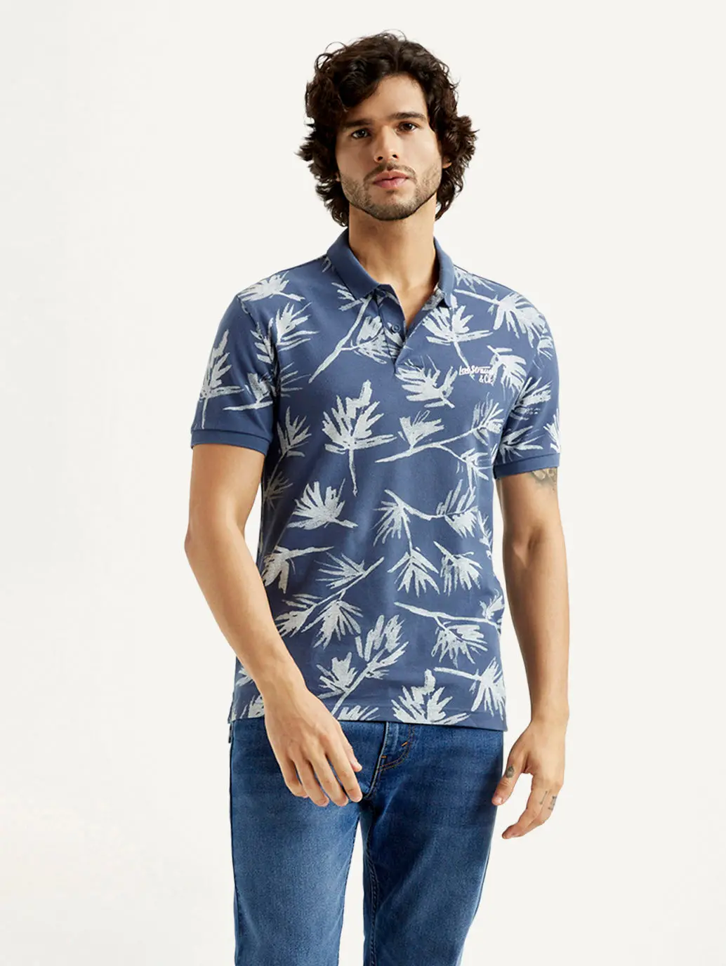 Men's Pure Cotton Slim Fit Polo T-Shirt 1
