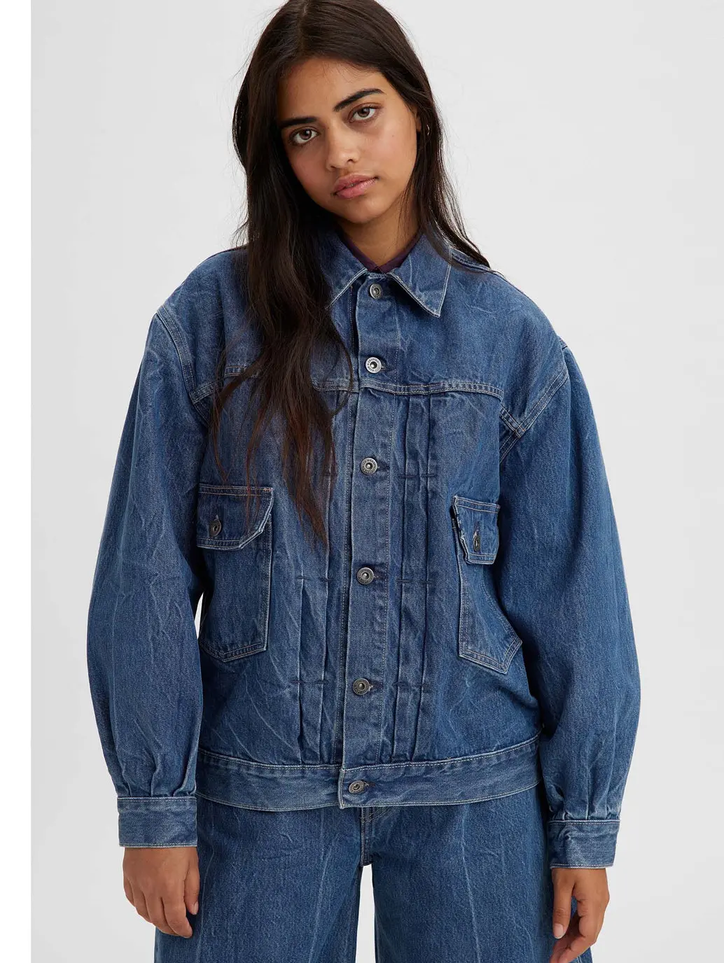 Women's Crafted Tucked Type Ii Trucker Jacket 1