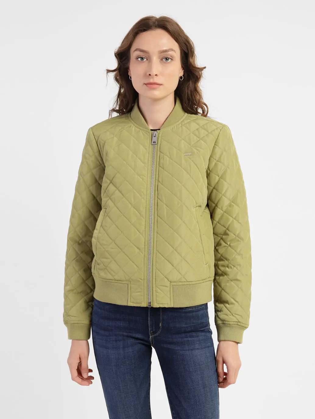 Women's Quilted Collar Neck Jackets 1